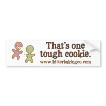 Bitter Baking Company Logo Bumper Sticker