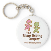 Bitter Baking Company Logo Keychain