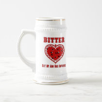 Bitter Bullet Heart Mugs