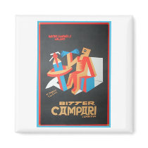 Bitter Campari Fridge Magnets
