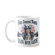 Bitter, Clingy Gun-Toting Uncle Sam Mug