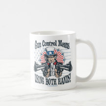 Bitter, Clingy Gun-Toting Uncle Sam Mug