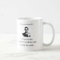 Bitter Employee Haiku #13 mugs