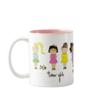 Bitter Girls Mug mugs