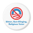 Bitter, Gun-Clinging, Religious Voter magnets by Robustoman Bitter, Gun-Clinging, Religious Voter magnets