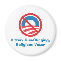 Bitter, Gun-Clinging, Religious Voter Fridge Magnets