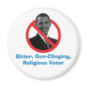 Bitter, Gun-Clinging, Religious Voter magnets by Robustoman Bitter, Gun-Clinging, Religious Voter magnets