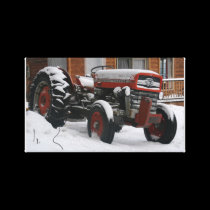 Bitter Old Tractor canvas prints