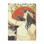 Bitter Oriental art nouveau Post Cards