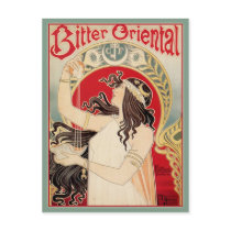 Bitter Oriental (Teal) Postcard