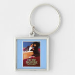 Bitter Pastore Milano Vintage Wine Drink Ad Art Keychains