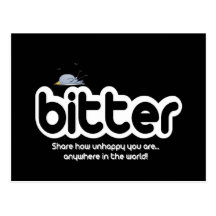 "Bitter" Postcards