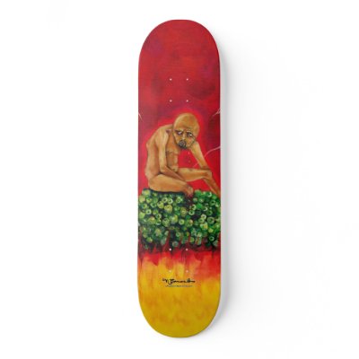 "Bitter" Series Deck Custom Skate Board by NicholeCamarillo