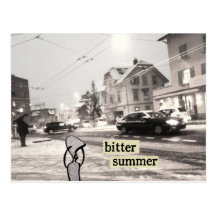 bitter summer post card