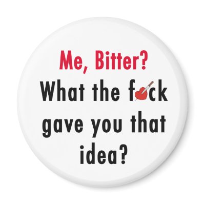 Bitter Valentine Magnet by antivalentinesday