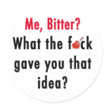 Bitter Valentine STickers