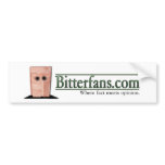 Bitterfans Bumper Sticker