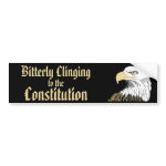 Bitterly Clinging to Constitution bumpersticker