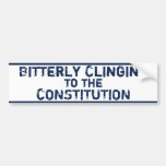 Bitterly Clinging to Constitution Bumper Stickers