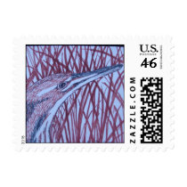 Bittern Postage Stamp