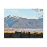 Bitterroot Mountains Fields Postcard