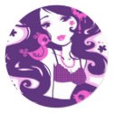 Bitty Birdy Stickers by MissKika Bitty Birdy Stickers