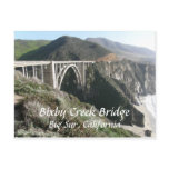 Bixby Creek Bridge, Big Sur, California Post Card