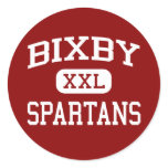 Bixby - Spartans - Middle School - Bixby Oklahoma Stickers