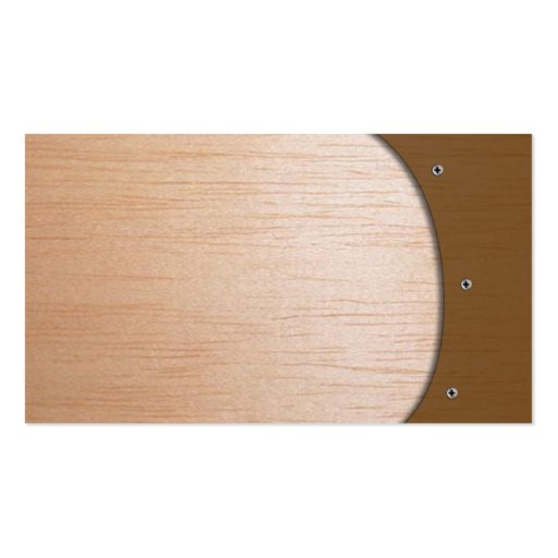 Biz Card - Wooden Business Card Template