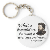 Bizet on the Profession Key Chains