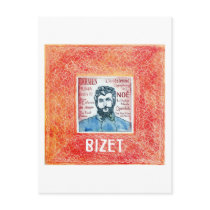 Bizet postcard