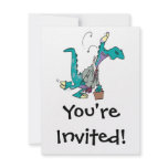 Bizosaur Going to Work Dinosaur Personalized Invitations