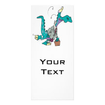 Bizosaur Going to Work Dinosaur Rack Cards