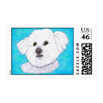 Bizou in Shades of Blue postage