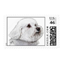 Bizou the Bichon Postage