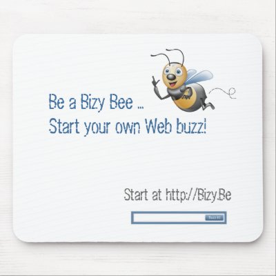 Bizy Bee Mouse Pad by visistat