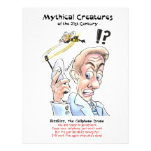 BizzBizz, the Cellphone Drone Custom Letterhead