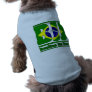 BJJ Brazilian Jiu Jitsu Flag MMA Dog Tee