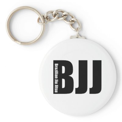 BJJ - Brazilian Jiu Jitsu Key Chain by bjjtshirts