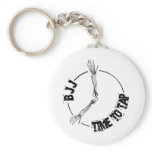 BJJ - Time to Tap Key Chains