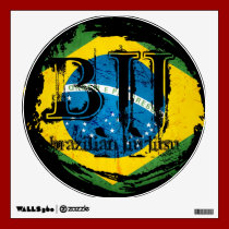 BJJ Vortex - Brazilian Jiu Jitsu Wall Decal wall decals