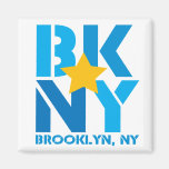 BK Brooklyn Blue Magnet