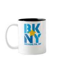 BK Brooklyn Blue Mug