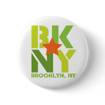 BK Brooklyn Green Button