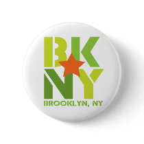 BK Brooklyn Green Button