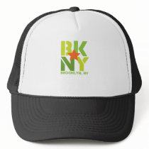 BK Brooklyn Green Hat