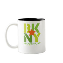 BK Brooklyn Green Mug