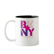 BK Brooklyn Pink Mug