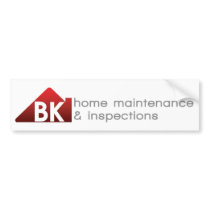 BK_Home_Maintenance_Logo bumper stickers by ffbradnd BK_Home_Maintenance_Logo bumper stickers