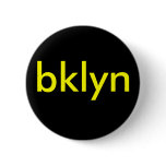 bklyn button black/yellow